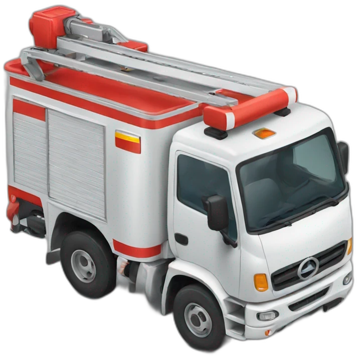 Camion pompier emoji