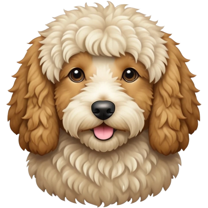 Golden doodle  emoji