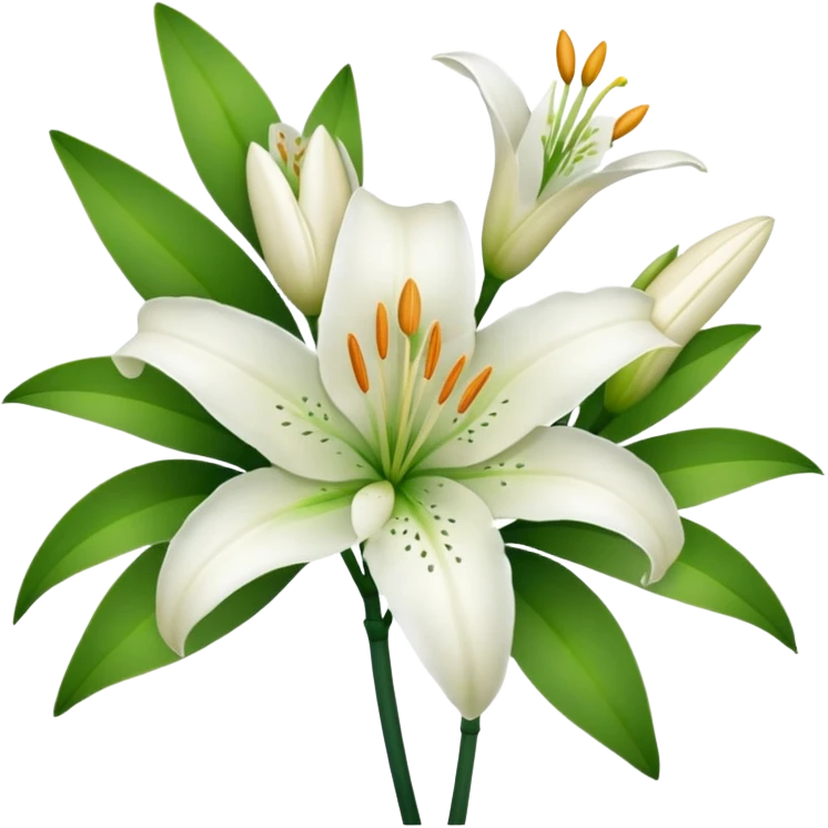 lillies emoji
