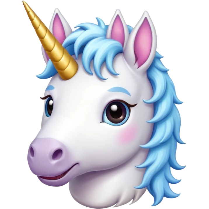 Full boda unicorn happy emoji