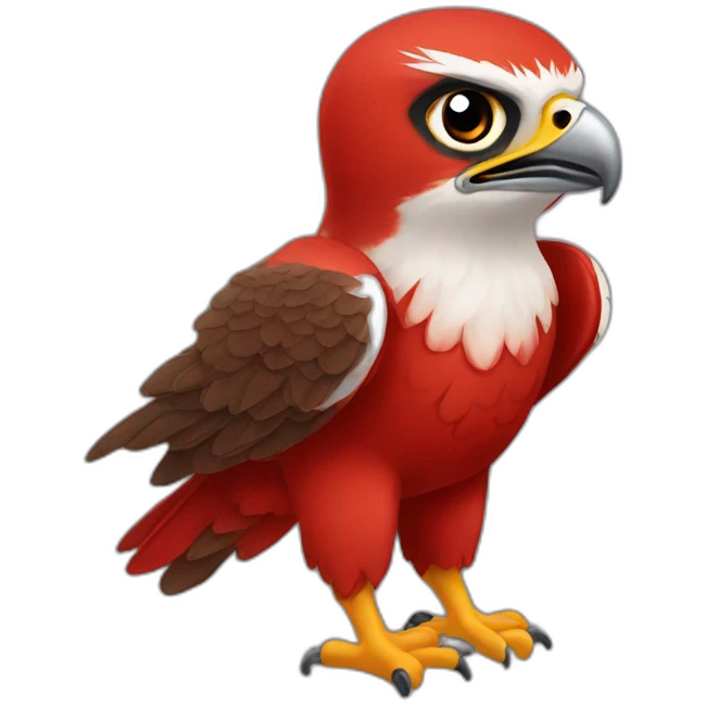 red falcon emoji