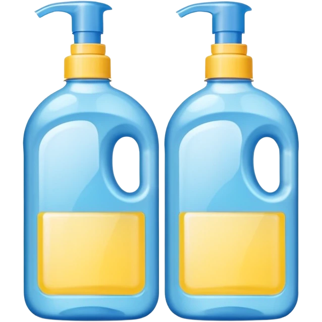 2 Bottles for Cleaning emoji