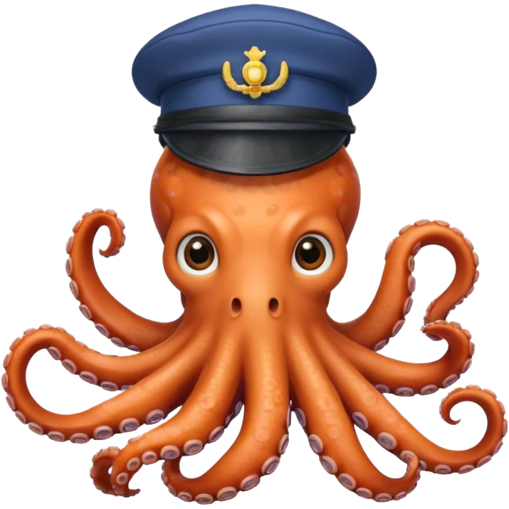 Multi taking octypus like engineer more friendly and cute emoji