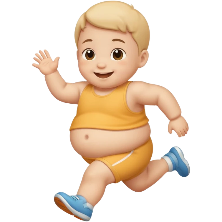baby running emoji