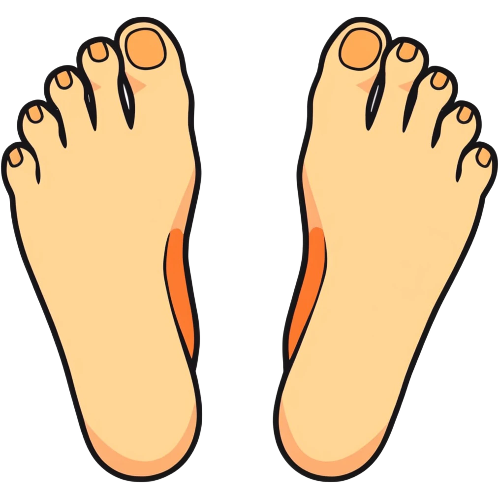 Feet tied together  emoji