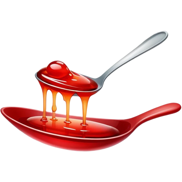 a spoonful of jelly emoji