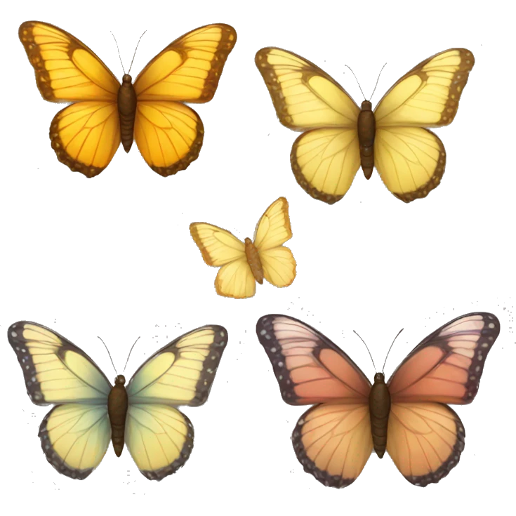butterflies  emoji