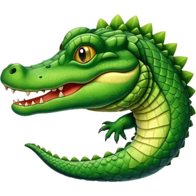 Realistic alligator  emoji