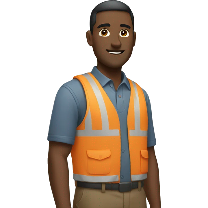 A man working emoji