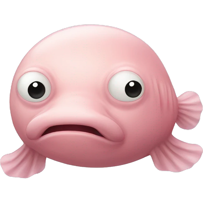 Blobfish emoji