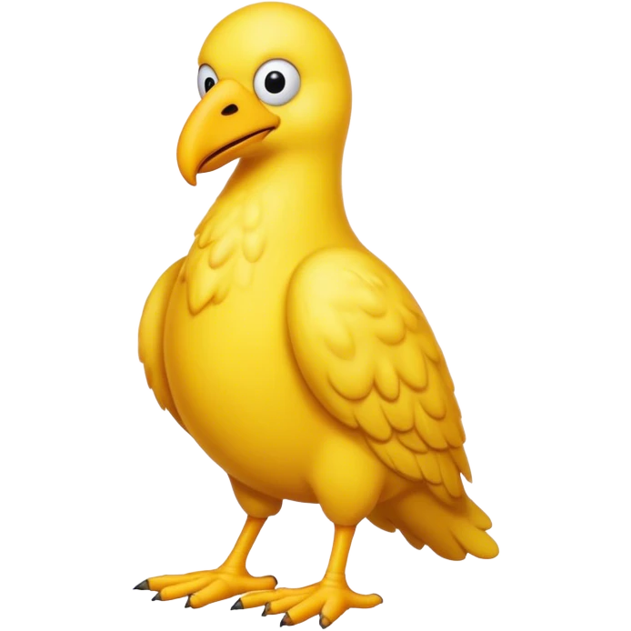 Big bird without a head  emoji