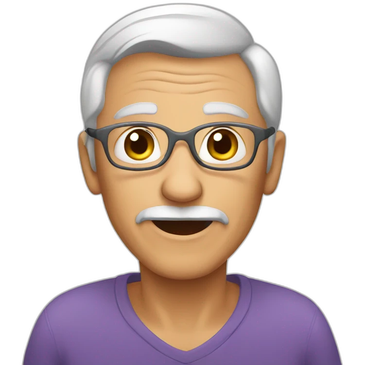 elderly emoji