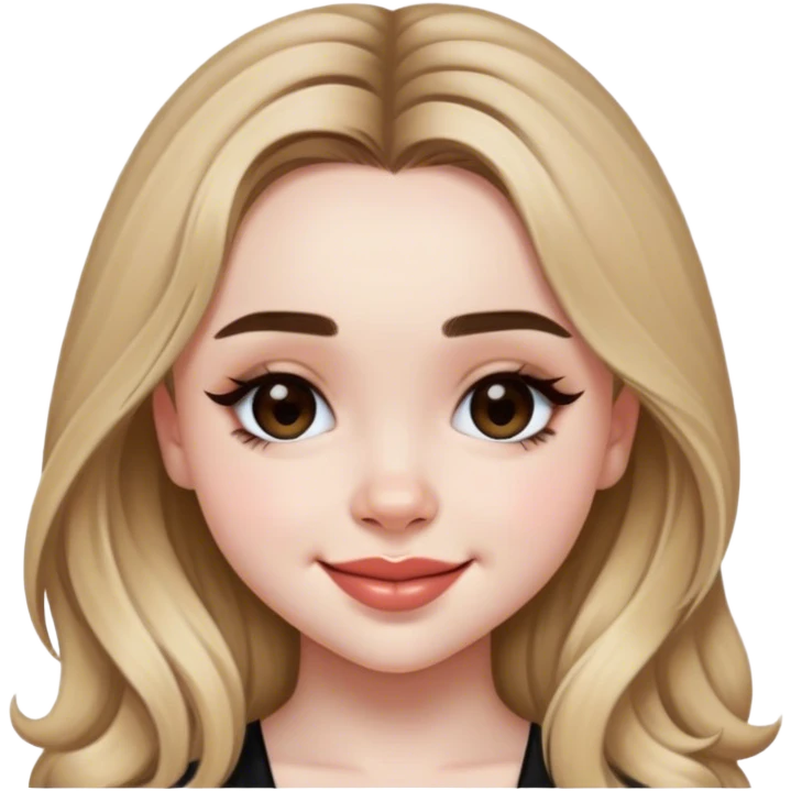 Sabrina carpenter winking  emoji