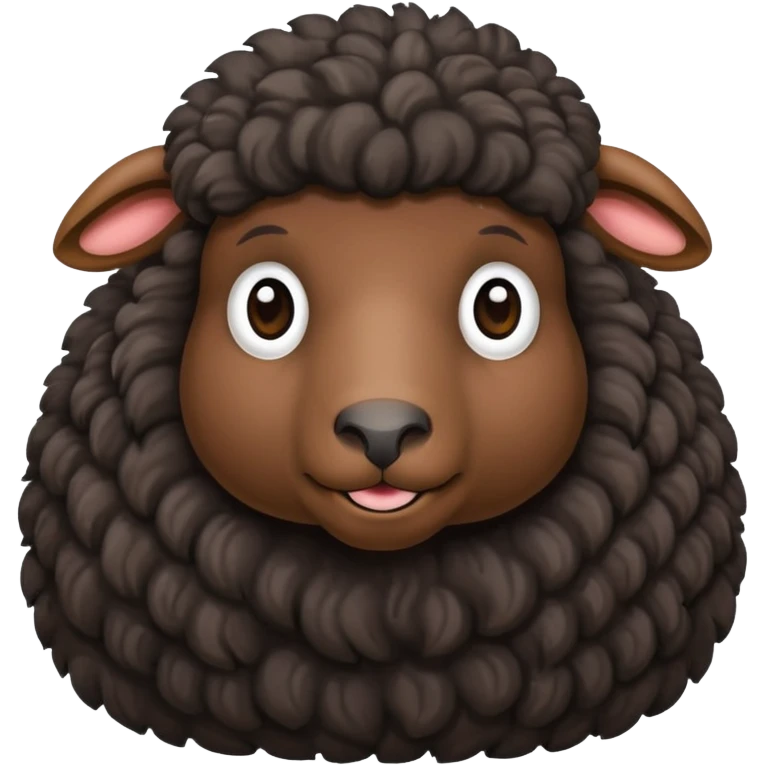 black sheep flipping the bird emoji