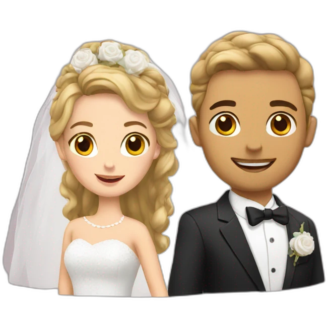 Mariage emoji