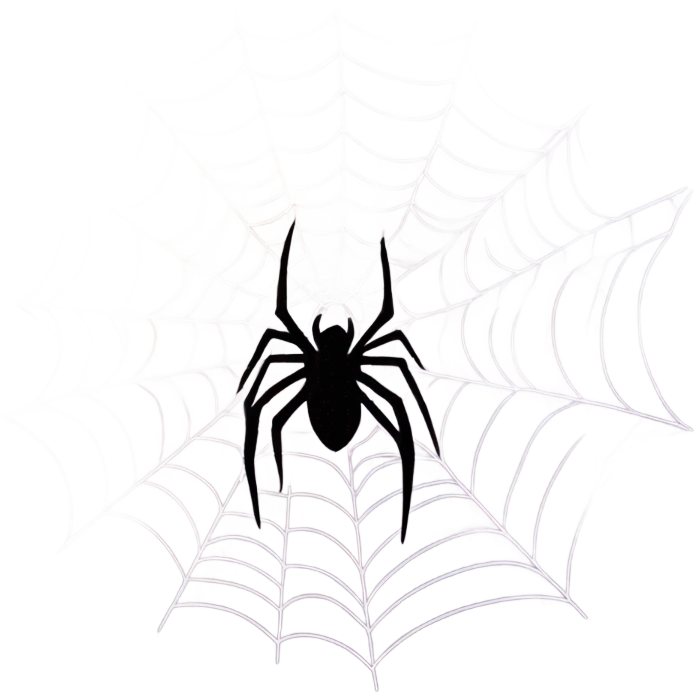 Spiderweb with a bat in it emoji