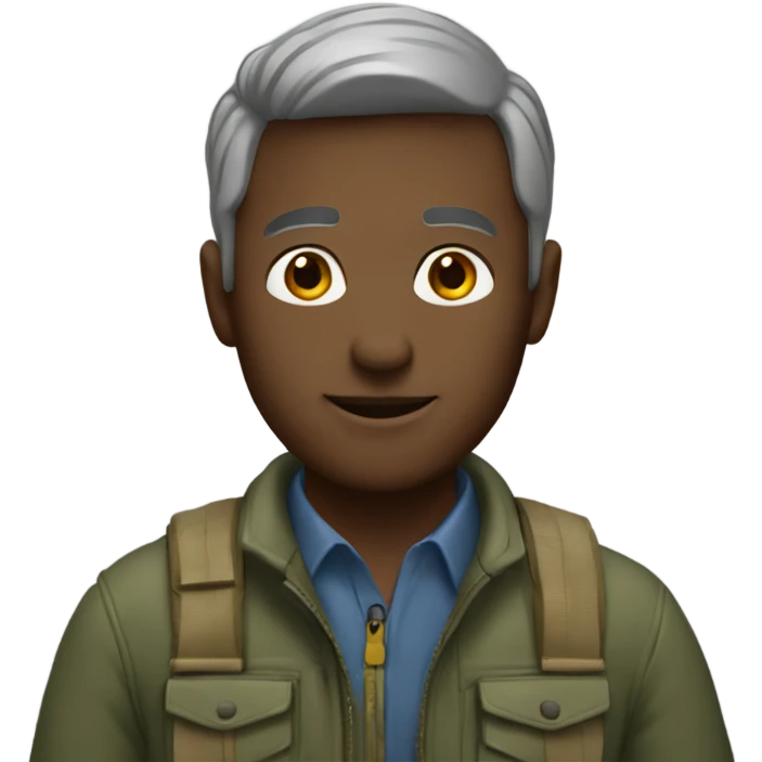 Human male naturalist emoji