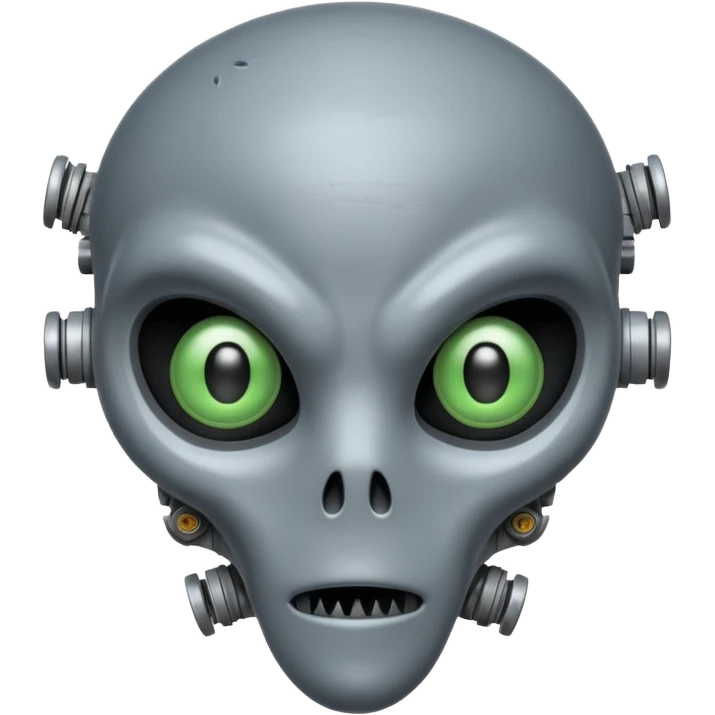 make and alien half ruined emoji
