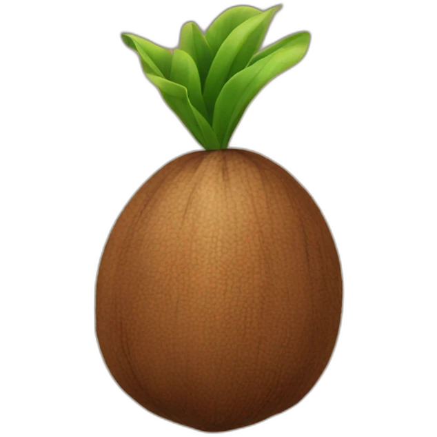 Noix de coco emoji