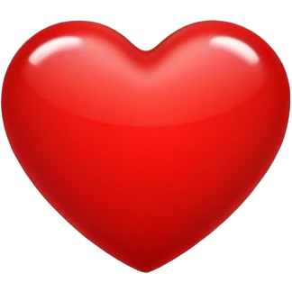 A beautiful heart write a name on it lucky emoji