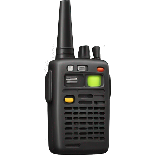 old school walkie talkie emoji