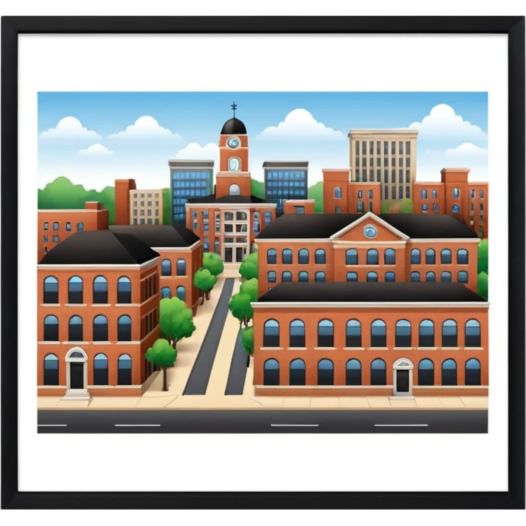 Arkansas historical downtown emoji