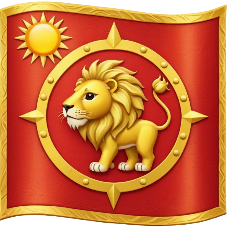 پرچم شیر و خورشید emoji