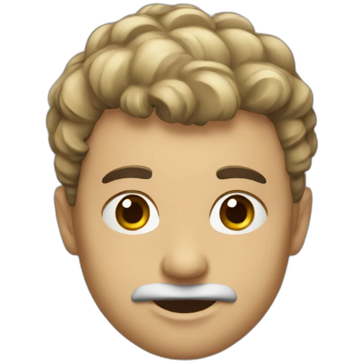 Gros tête  emoji