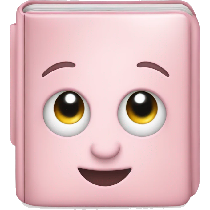 Light pink e-reader emoji