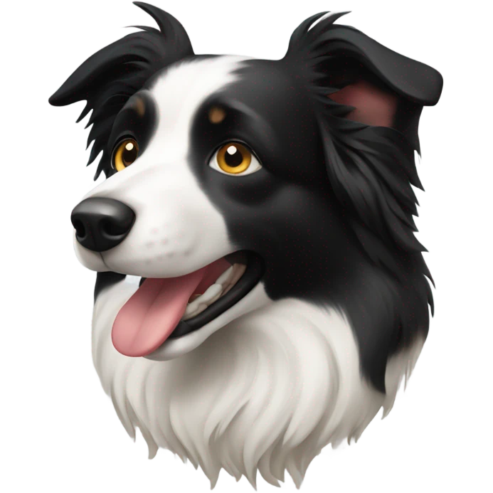 Border collie emoji