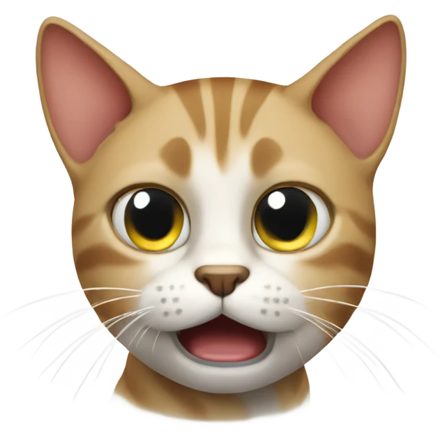 Annoying cat emoji