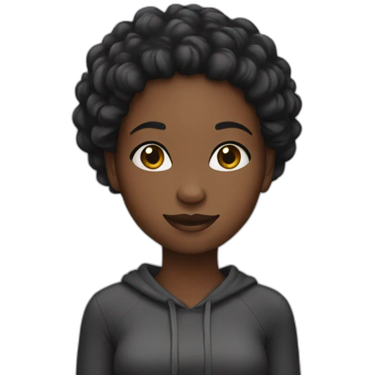 black girl emoji