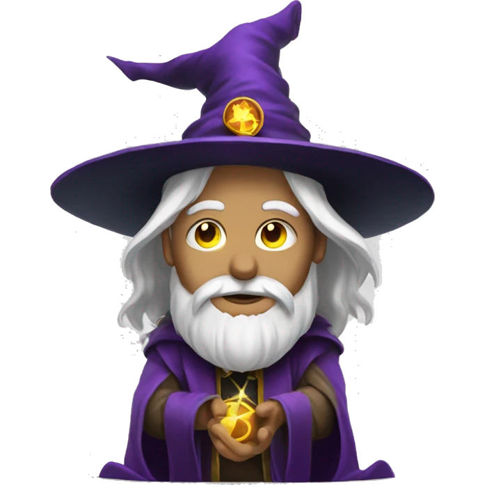crypto magician wizard emoji