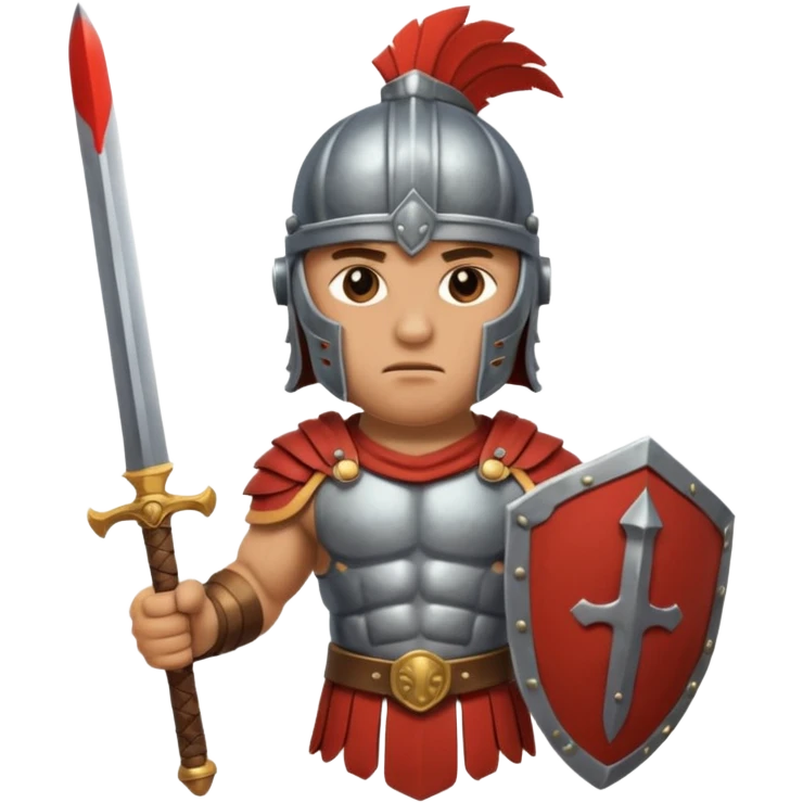 an animal Roman Gladiator emoji