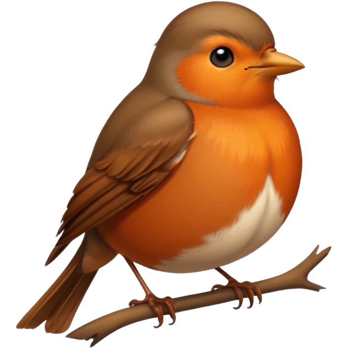 Robin bird emoji emoji