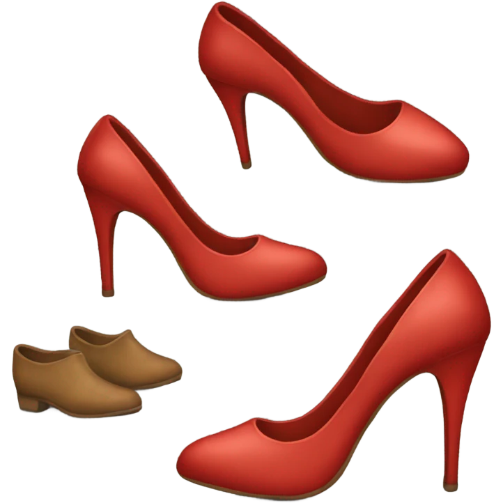 red shoe emoji