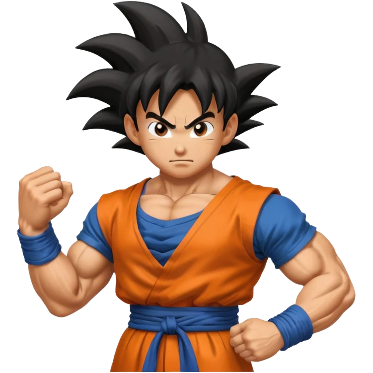 Goku pose emoji