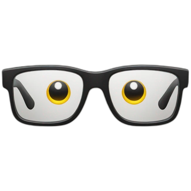 eyeglasses emoji