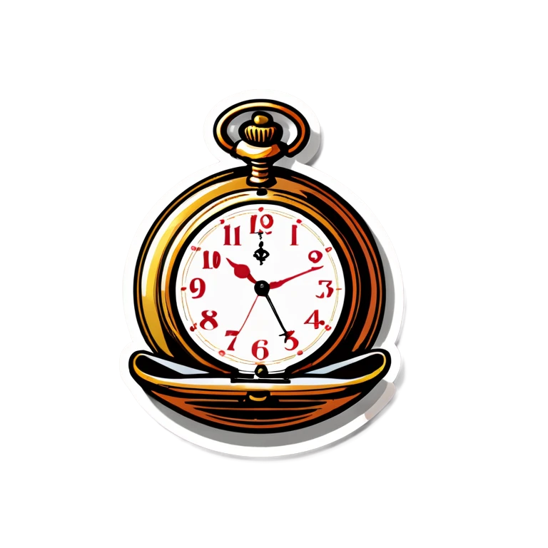 Pocket watch emoji