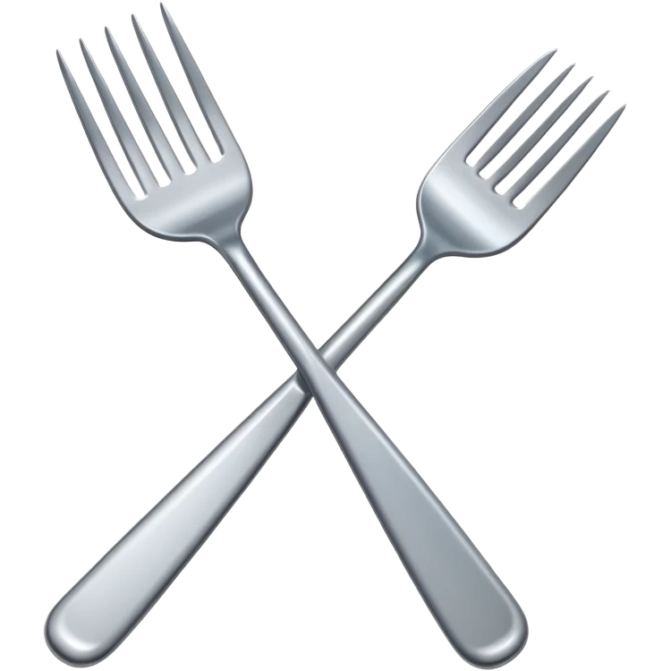 one fork emoji