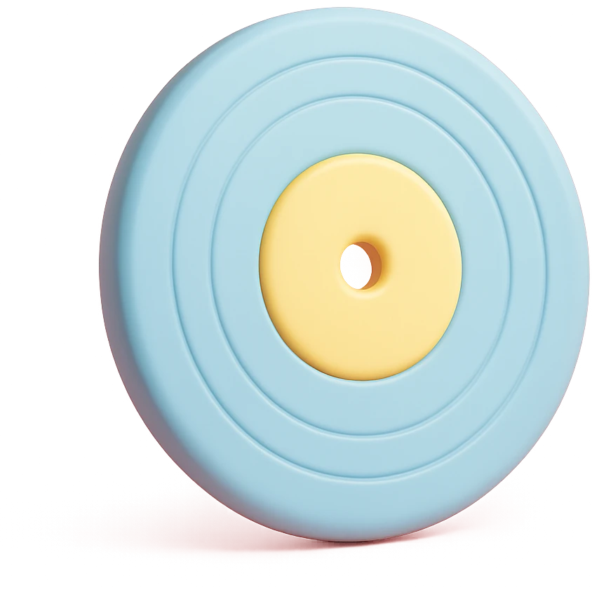 vinyl record emoji