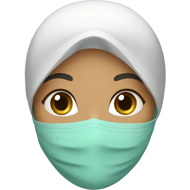 Hijab doctor emoji