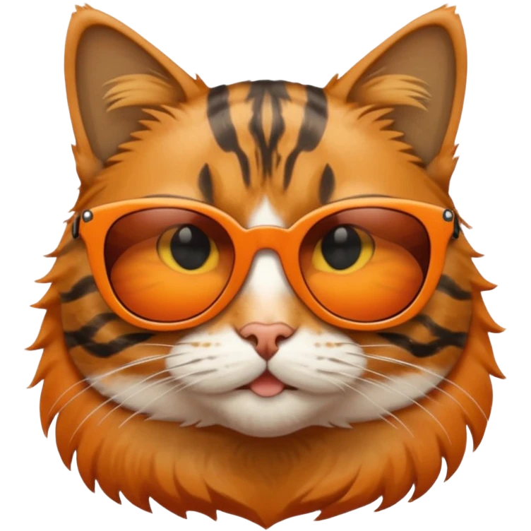 Cat wearing sunglasses emoji