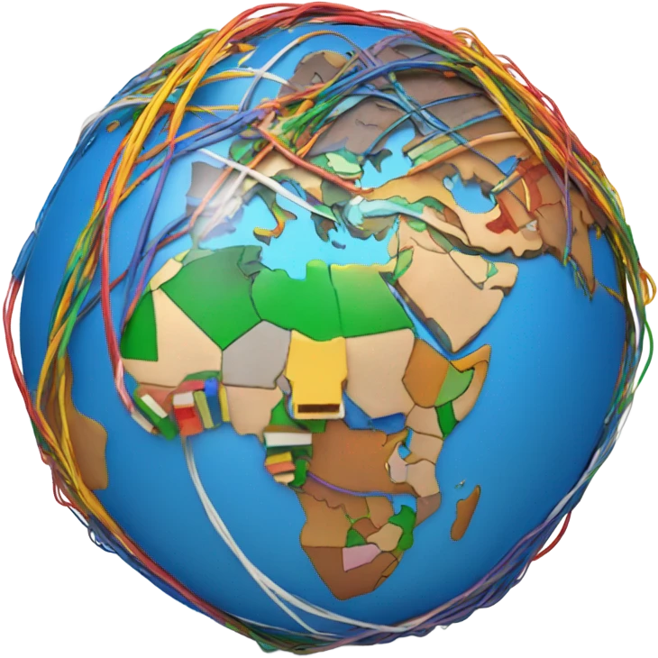 Lan cable world  emoji