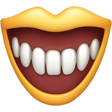 Mouth so dry it's like a desert emoji