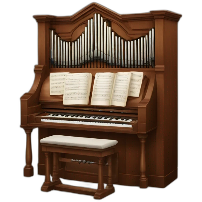 Church organ emoji