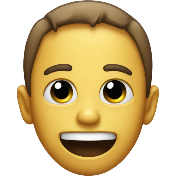 Creepy smiling emoji  emoji