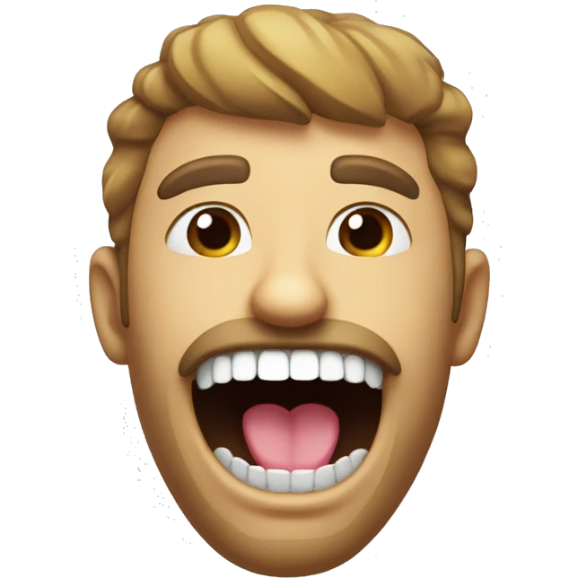Dientes lindos emoji