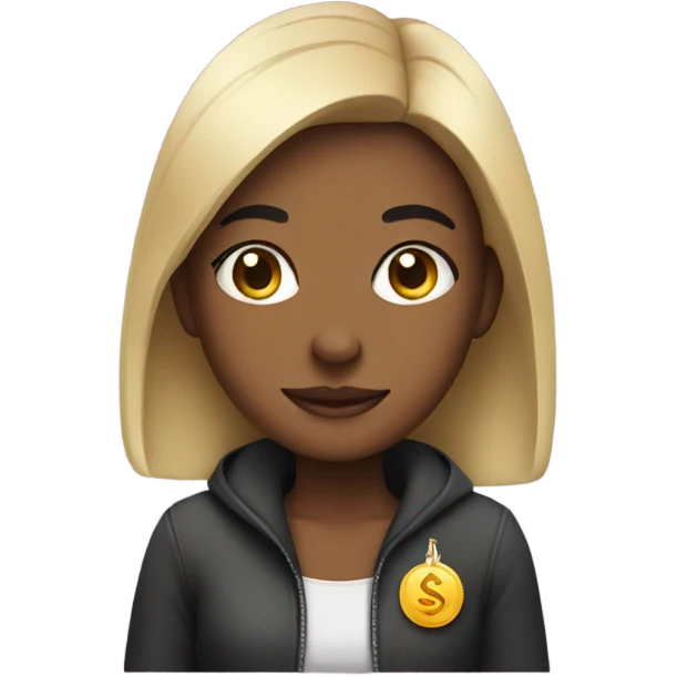 Girl with money  emoji