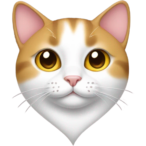 Cat in heart emoji